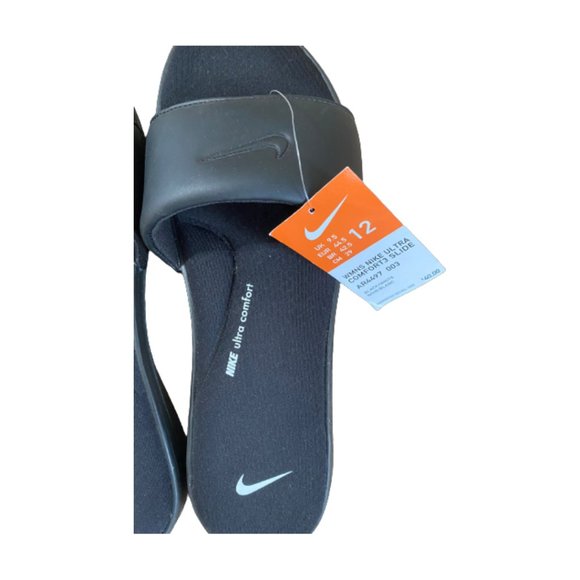 NWT Women's  Ultra Comfort 3 Slide Sandal Color Black Size US 12 - Picture 5 of 6